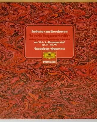 3 DISCHI IN VINILI 33 GIRI LUDWIG VAN BEETHOVEN