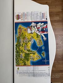 Vintage Pokemon TCG Poster Playmat Nintendo Ash