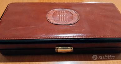 Trousse da viaggio da uomo in pelle