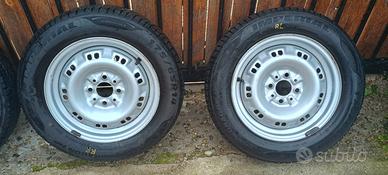 Cerchi e pneumatici invernali fiat  pari al nuovo