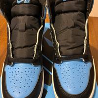 Jordan 1 unc toe 42.5
