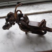 modellismo moto in legno 