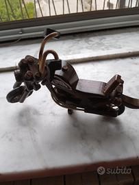 modellismo moto in legno 