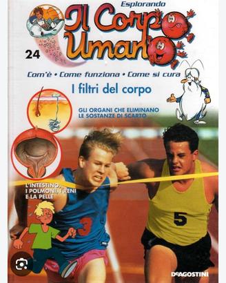 Collezione libri e dvd "Esplorando il corpo umano"