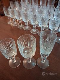 servizio bicchieri Cristallo Crystal d'Arques