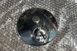 SPECCHIETTO RETROVISORE PIATTO CROMATO fiat 500