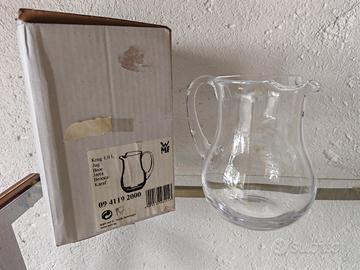 Brocca WMF 1 litro in vetro con scatola originale