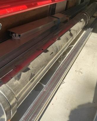 porta tubo 3m inox Fami Storevan