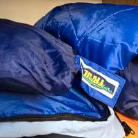 Sacco a pelo cotone interno esterno nylon 