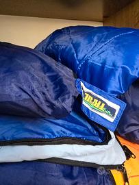 Sacco a pelo cotone interno esterno nylon 