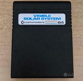 CARTUCCIA GIOCO VISIBLE SOLAR SYSTEM COMMODORE 64