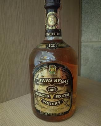 Whisky Chivas Regal 12 anni 1 litro vintage 