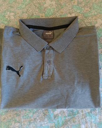 Polo grigia Puma uomo XL 