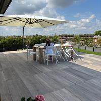 Ombrellone da giardino Greenwood quadrato 4x4 m