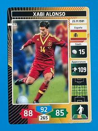 XABI ALONSO 10 Panini Die Fußball Stars 2014 card