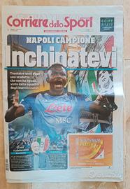 Corriere Sport Vittoria scudetto Napoli