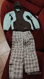 tuta snowboard BURTON bambino tgL