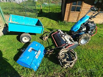 Motocoltivatore Bcs 740 diesel e accessori