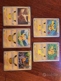 Set carte Pikachu