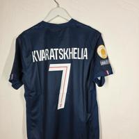Maglia Kvaratskhelia #7 PSG 2025-2026