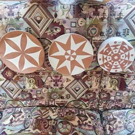 Set ceramiche decorative siciliane vintage