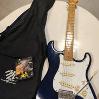CHITARRA ELETTRICA+AMPLIFICATORE+EQUALIZZATORE