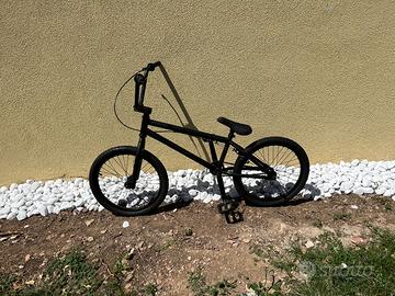 bmx nero opaco acciaio chromoly