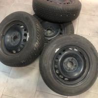 cerchioni + gomme invernali Fiat 500