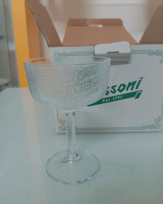 Set 4 Bicchieri Coppa Tassoni Nuovi con  scatola 