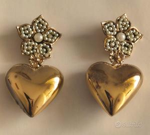 Orecchini vintage in argento.