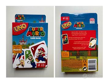 UNO Super Mario Bros - carte da gioco Mattel