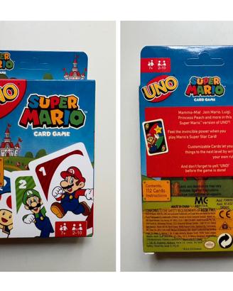 UNO Super Mario Bros - carte da gioco Mattel