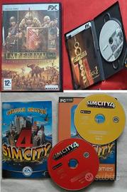 N.2 videogioco Imperium SIM CITY 4 giochi