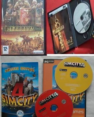 N.2 videogioco Imperium SIM CITY 4 giochi