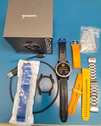 Garmin Fenix 5S Plus + accessori 