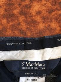 pantaloni di lino Max Mara donna 