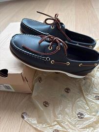 Timberland da vela donna nuove blu tg 38