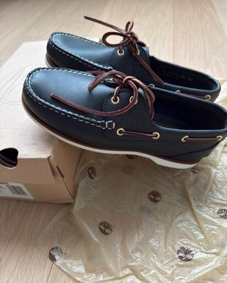 Timberland da vela donna nuove blu tg 38