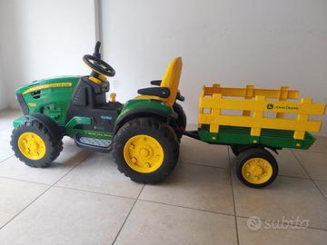 trattore elettrico peg-perego
