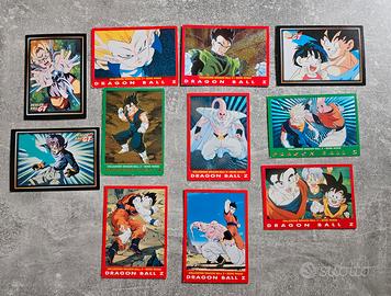 carte Dragonball verde e rosso