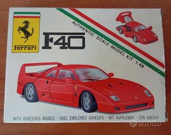 Modellino Ferrari F40 - scala 1:48