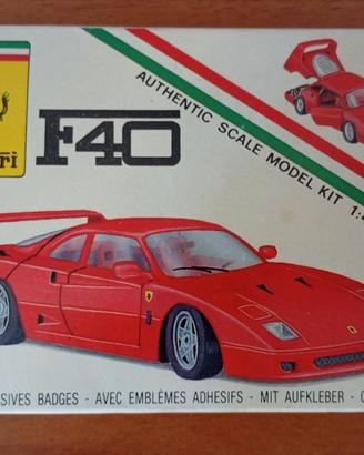 Modellino Ferrari F40 - scala 1:48