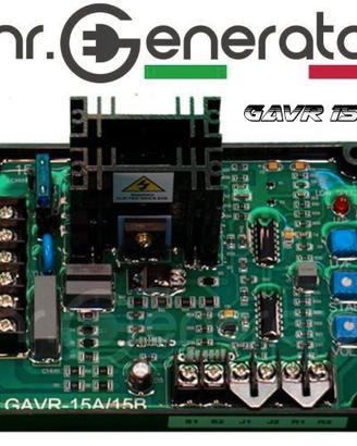 AVR GAVR 15A REGOLATORE DI TENSIONE UNIVERSALE