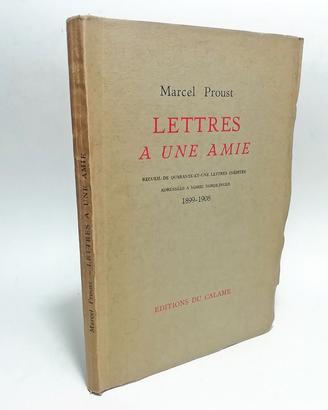 LETTRES A' UNE AMIE - PROUST MARCEL 1942