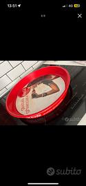 Vassoio metallo coca cola