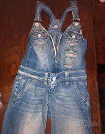 Salopette in jeans di Nolita bimba taglia 6 anni