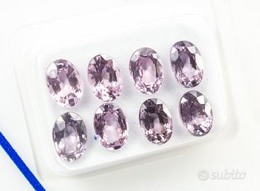 Spinelli naturali rari Birmania 5,13ct certificati