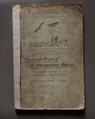 Libro Antico Aeronautica - Manuale Seniga