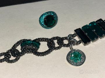 Set Sodini originale anello bombe’ + bracciale