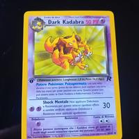 Carta Pokemon Dark Kadabara 1 edizione